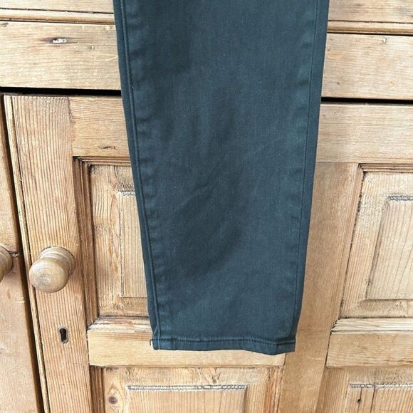 J Brand Women's Size 29 Dark Green Skinny Pants Slim Fit Classic Neutral Stretch - Picture 7 of 11